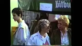 1985. Party am Klettenberger Hof in Köln Sülz