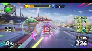 Sonic racing Crossworlds Pac-Man Festival (Pc) (No Sound first stream of the year)