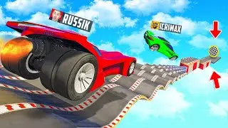 die UNMÖGLICHE YOUTUBER MEGARAMPE mit ROCKET AUTO in GTA 5!