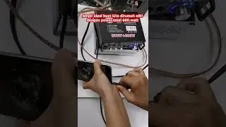 AMPLIFIER 300+300 WATT BLUETOOTH! JEDAG JEDUG GLER #reviewproduk
