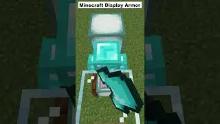 【Minecraft】Display Armor Design Tutorial⚔　　　　#Shorts #MinecraftBuilds #MinecraftTutorial