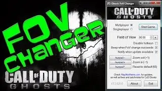 FOV CHANGER for CoD Ghosts! - Download Link in Description