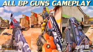 ALL SEASON 5 (2022) BATTLE PASS WEAPONS GAMEPLAY | CODM S5 BATTLE PASS GUNS GAMEPLAY