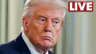 LIVE l Trump delivers remarks at Marine Corps base Quantico