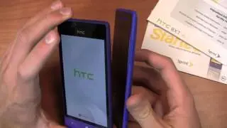 Распаковка HTC 8XT