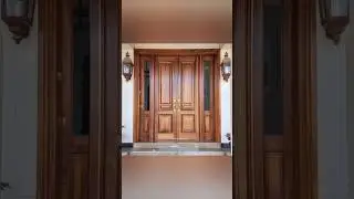 main door with window design #trending #ytshorts #youtubeshorts #shorts #home