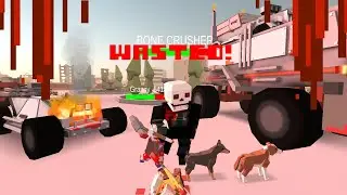 BLOCKAPOLYPSE Zombie Shooter: BoneCrusher vs Mad Turkey Ultimate battle for Survival Pro Gameplay