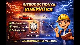 Introduction to Kinematics | Motion in One Dimension| Basics of Motion|| Polytechnic/ Diploma