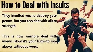 How to Deal with Insults 💥 Stay Calm, Stay Powerful || Handle Criticism Without Losing&nbsp;Control&nbsp;😌 ESL