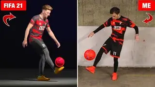 My BEST FOOTBALL SKILLS are in FIFA 21 !? (VOLTA PRO CLUBS)