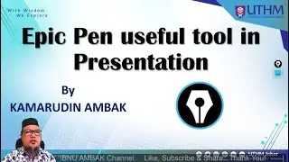Epic Pen useful tool in Presentation
