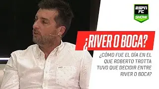 El d&iacute;a que #Trotta tuvo que decidir entre #River y #Boca