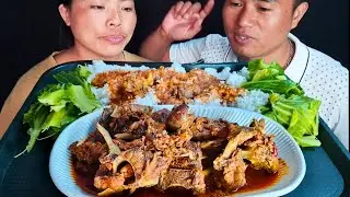 Beef special curry cook in Naga style //Naga recipe