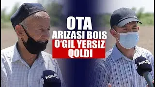 49 yilga berilgan yer 1 yildayoq qaytarib olindi