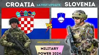 Croatia vs Slovenia Military Power 2024 | Slovenia vs Croatia Military-Comparison 2024?