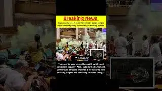 breaking news #tear gas attack #parliament #gas emitting#delhi parliament #khalistani slogans #bjp