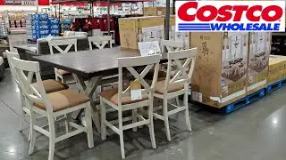 Costco  NEW * HOME FURNITURE TABLES CHAIRS HOME IDEAS WALKTHROUGH 2020