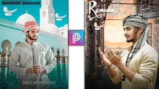 ramzan mubarak photo editing // Picsart ramzan photo editing // Ramadan photo editing // SOHUU EDITZ
