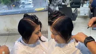 Graduated bob tutorial  for beginners 