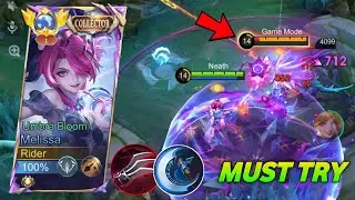NEW MELISSA UNLIMITED TRUE DAMAGE 2025!! 💀 (must try) MELISSA VS TOP GLOBAL FANNY | MOBILE LEGENDS