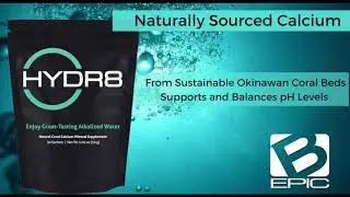 BEPIC Hydr8 Enjoy the Benefits of Alkalized Water