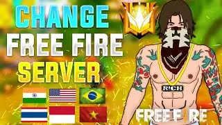 HOW TO CHANGE SERVER IN FREE FIRE🔥|CHANGE TO ANY SERVER OF COUNTRY IN FREE FIRE||