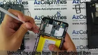 ZTE ZMAX Pro Motherboard Disassemble