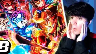 Lunas Superiores vs Cazadores de Demonios RAP REACCI&Oacute;N | Demon Slayer | Castillo Infinito | Kballero