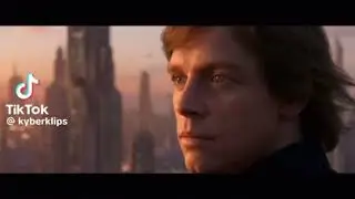 Star Wars: Luke Skywalker talks with Obi-Wan Kenobi spirit.