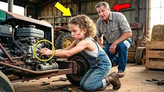 Little Girl Dared To Fix Tractor Engine &mdash; Her Expertise Skill Shocks Ranch Owner