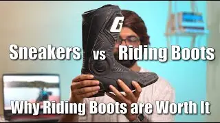 Riding Boots vs Sneakers: Which is Better for Bikers?