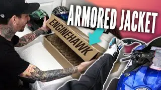 NOT A PROTOTYPE ANYMORE! EngineHawk Armored Jacket UNBOXING & launch! (RPSTV)