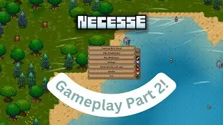 Settlement Building and Exploring! | Necesse Gameplay Part 2!