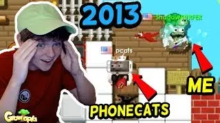 Reacting to ShadowSurfer in 2013!! | Growtopia