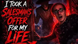THE SALESMAN IS TRYING TO BUY MY ENTIRE LIFE