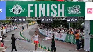 A victorious debut: Naval Academy runner captures first at Garry Bjorklund Half Marathon