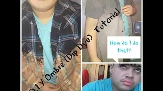 D.I.Y Ombre Shirts tutorial