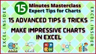 15 Expert Level Chart Tips in Excel | Advanced Chart Tips | Make Impressive Charts in Excel