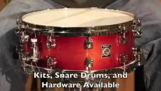 Yamaha Used Sensitive Series Snare Drum, 5.5x14 in Amber Burst