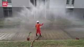 How to use the Jumbo Curtain Nozzle for Fire Fighting by Aaag India?