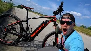 Electric bike test ride - GIANT Dirt-E