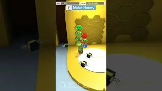 Черный медведь подарил мне эту сумасшедшую вещь 🍯 #beeswarmsimulator #roblox