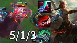 &iexcl;KAYN ROJO ES INMORTAL! 👹 | Kayn Jungla Wild Rift (Build & Runas) 