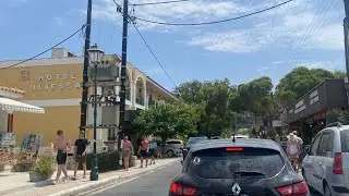 Argassi Zakynthos Island Greece - August 4,2024 | Summer time | Road trip