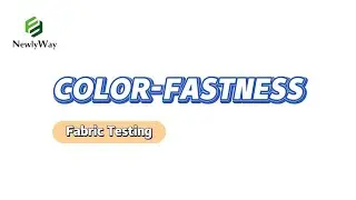 Want to know how to test the color fastness of the fabric? C 'mon!