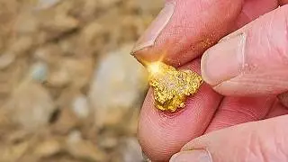Incredible California Gold Nuggets Found Near the Source! - Metal Detecting for Gold