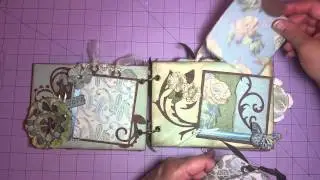 K&Co. Chipboard mini album