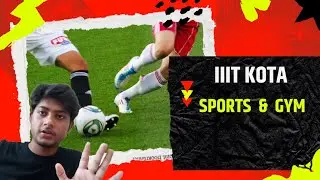 Sports Facilities & Gym at IIIT KOTA #subscribe #iiit #iiitkota 