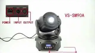 VS-SM90A 90w spot led moving head ,led moving head spot gobo light