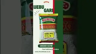 Authentic Ijebu Garri 🌾 | Afro UK Foods